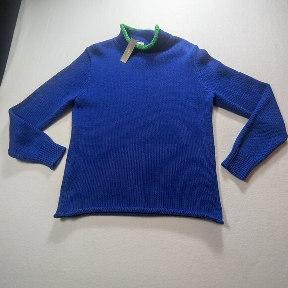 J. Crew Other - NWT J.Crew Limited-edition heritage cotton tipped Rollneck Men's sweater Size S